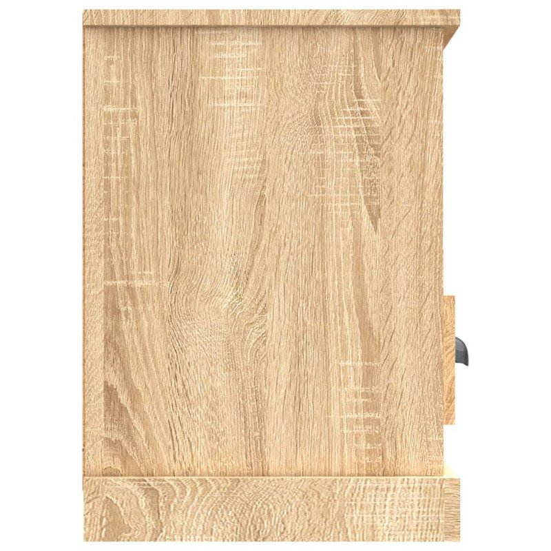 vidaXL TV skrinka dub sonoma 100x35x50 cm kompozitné drevo