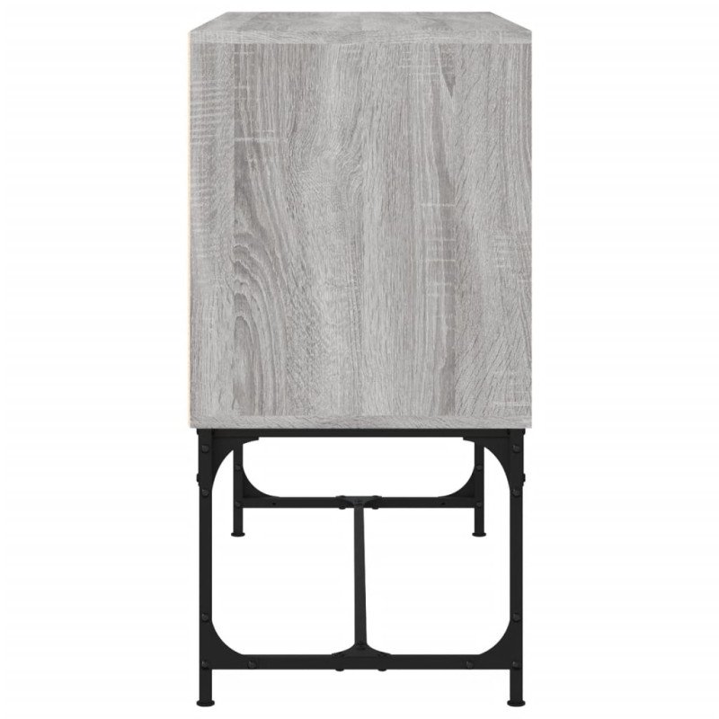 vidaXL Komoda sivý dub sonoma 100x40x79,5 cm kompozitné drevo