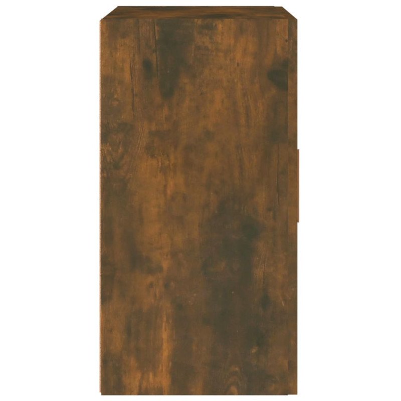 vidaXL Nástenná skrinka dymový dub 60x30x60 cm spracované drevo