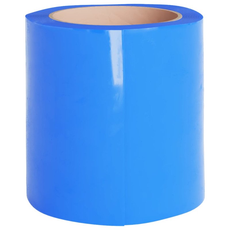 vidaXL Záves na dvere modrý 200 mmx1,6 mm 10 m PVC