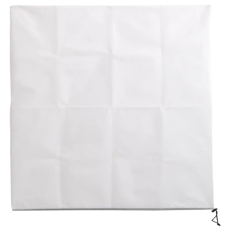 vidaXL Flísové kryty na rastliny so zipsom 10 ks 70 g/m² 1,55x1,55 m