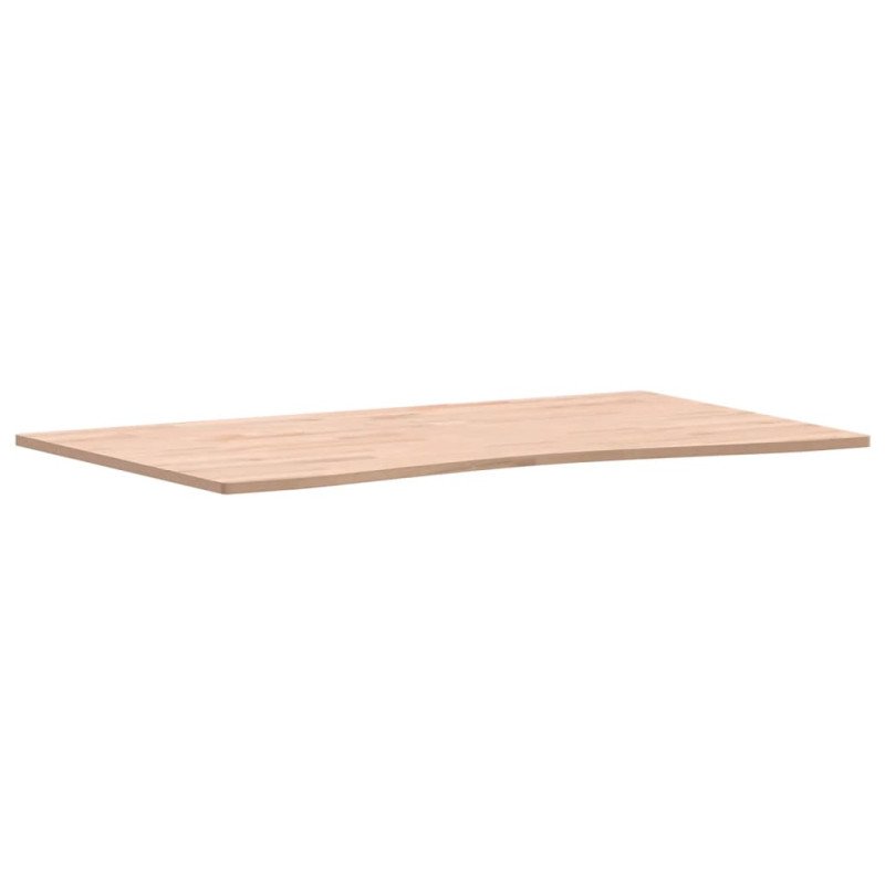 vidaXL Stolová doska 100x(55-60)x1,5 cm bukový masív