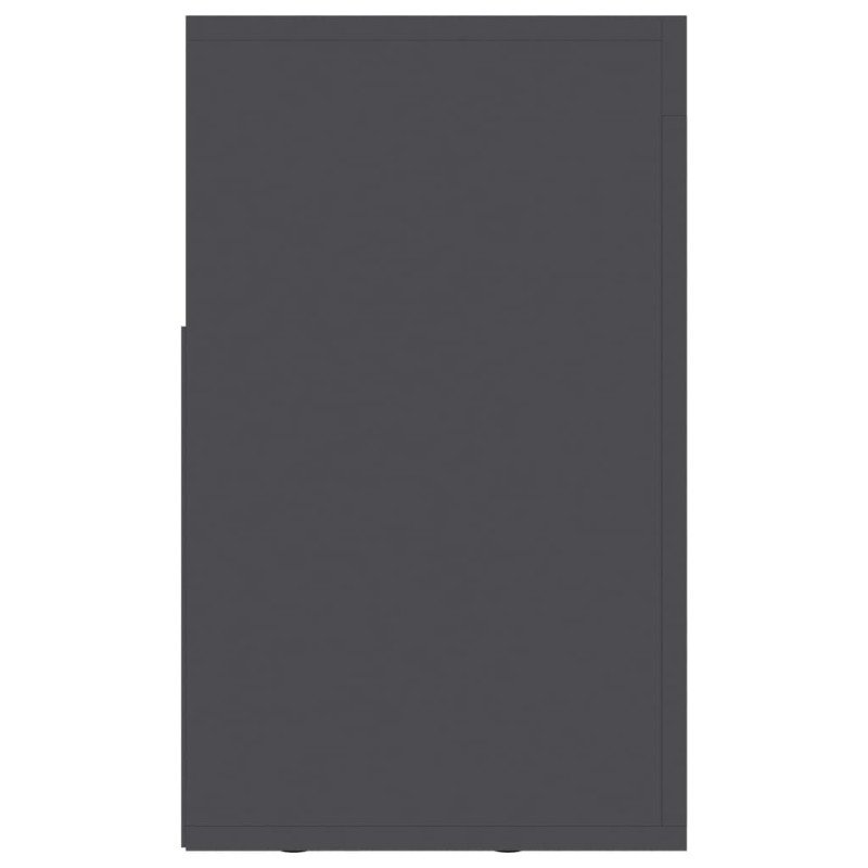 vidaXL TV skrinka, sivá 120x30x50 cm, kompozitné drevo