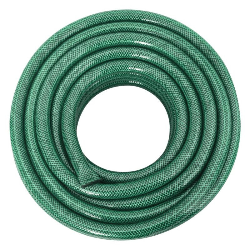 vidaXL Záhradná hadica zelená 0,9" 10 m PVC