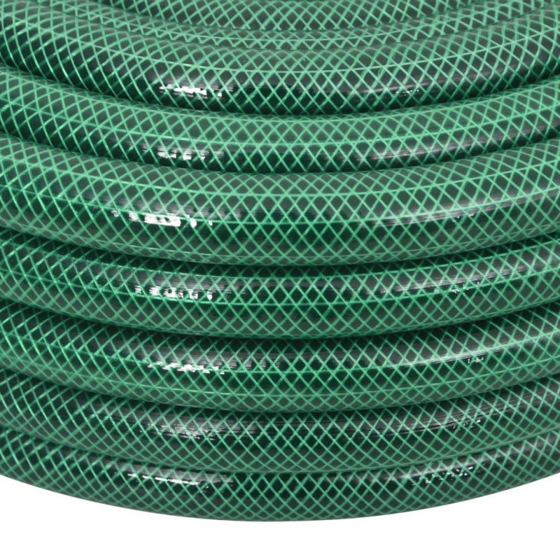 vidaXL Záhradná hadica zelená 0,9" 10 m PVC