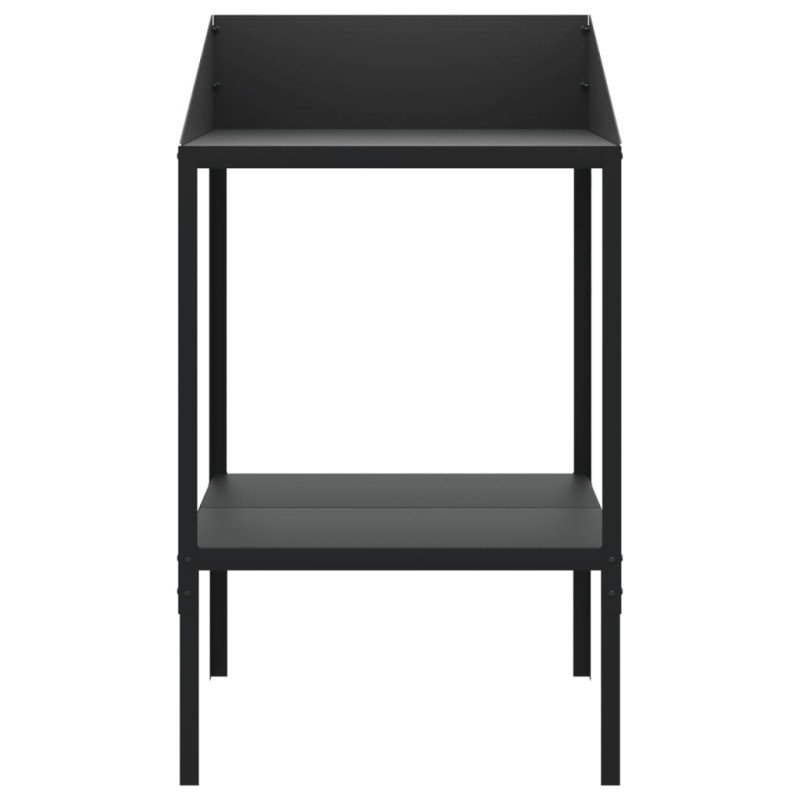 vidaXL Stojan na rastliny antracitový 56,5x54,5x100cm pozinkovaná oceľ