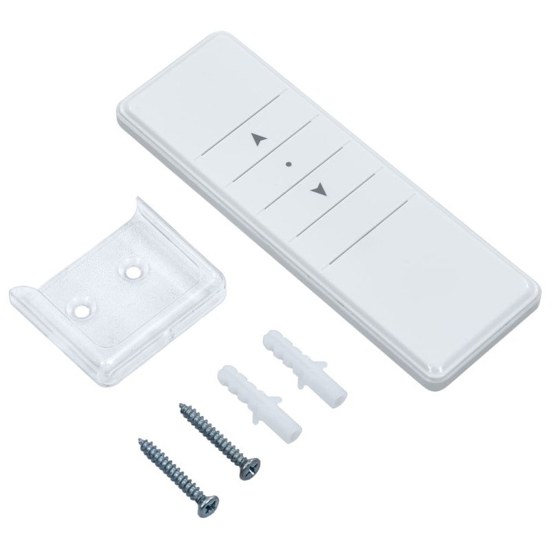 vidaXL Automatická markíza s tienidlom 3x2,5 m modro-biela