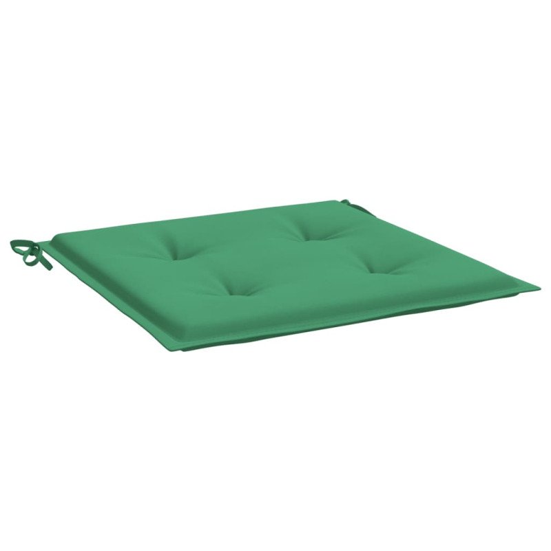 vidaXL Podložky na záhradné stoličky 4 ks 40x40x3 cm, oxfordská látka
