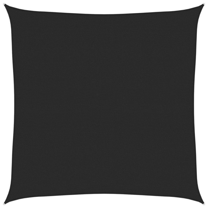 vidaXL Tieniaca plachta 160 g/m², čierna 4,5x4,5 m, HDPE