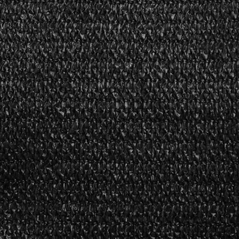 vidaXL Tieniaca plachta 160 g/m², čierna 4,5x4,5 m, HDPE