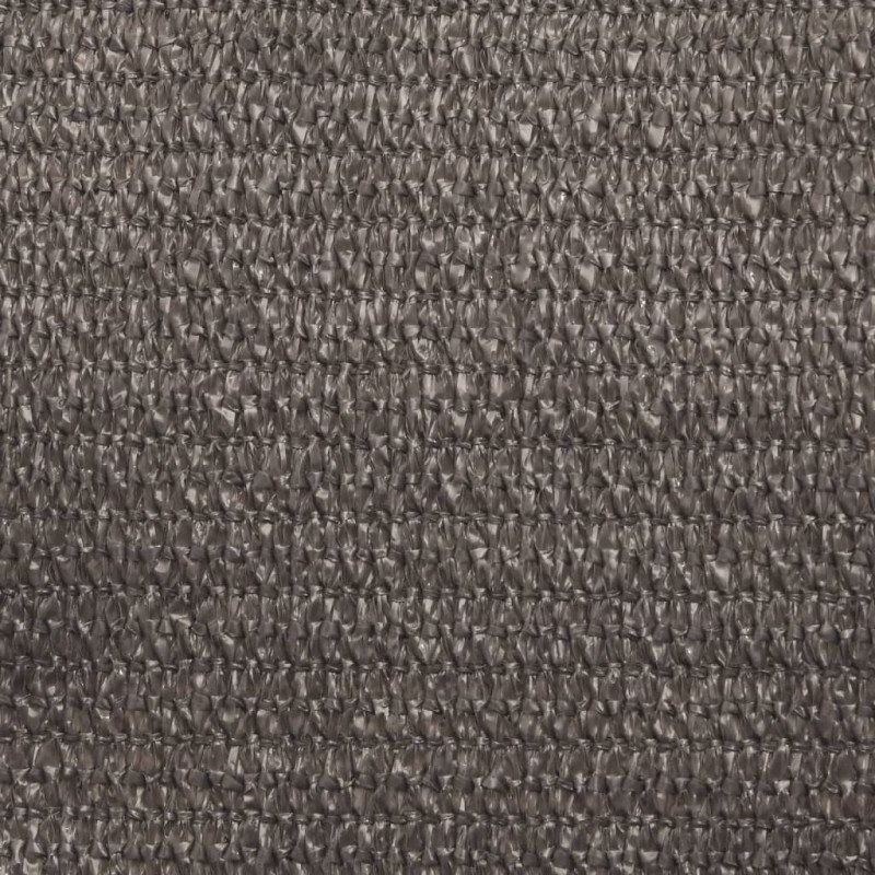 vidaXL Tieniaca plachta 160 g/m², antracitová 2,5x2,5 m, HDPE