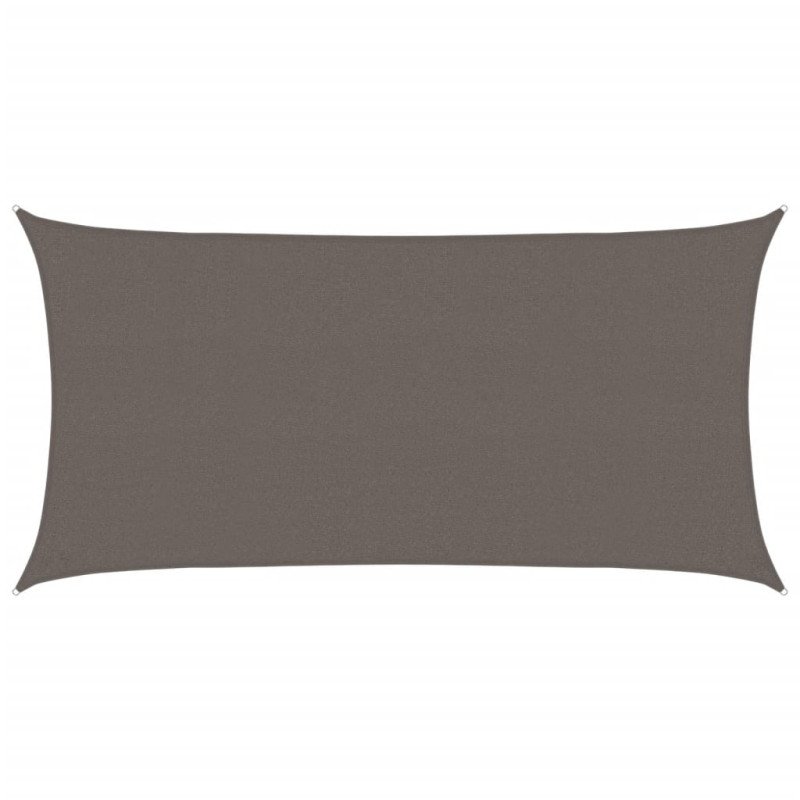 vidaXL Tieniaca plachta 160 g/m² antracitová 2,5x4,5 m HDPE