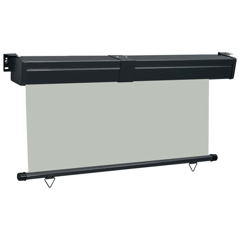 vidaXL Bočná markíza na balkón 170x250 cm, sivá