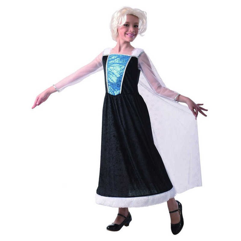 KARNEVAL Šaty Princezna vel.M (120-130cm) 5-9 let KOSTÝM