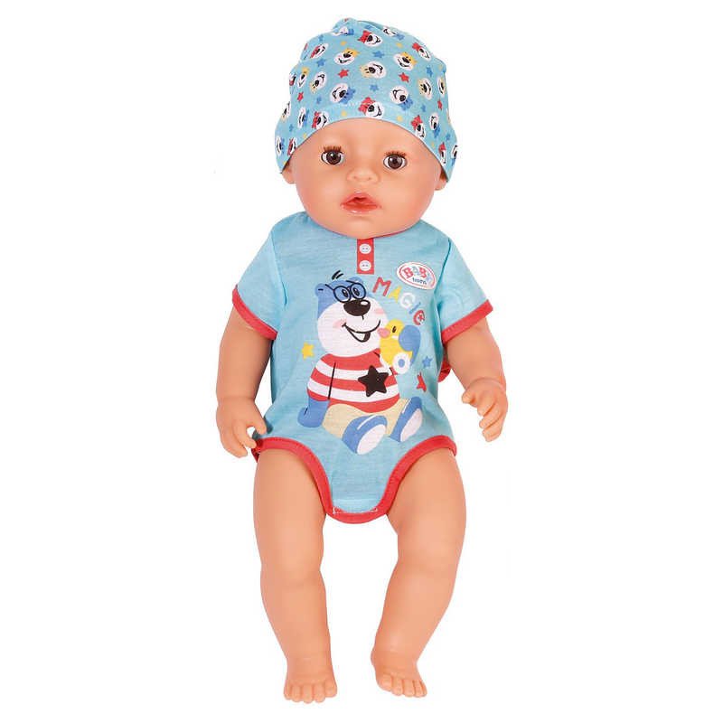 ZAPF CREATION Baby Born panenka miminko chlapeček kouzelný dudlík s funkcemi