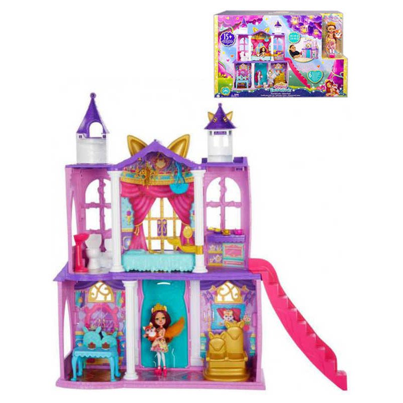 MATTEL Enchantimals královský zámek herní set panenka Felicity s doplňky