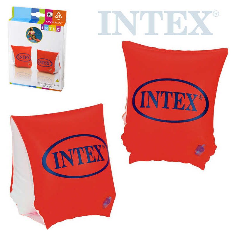 INTEX Rukávky dětské nafukovací 23x15cm plavací kridélka do vody 58642