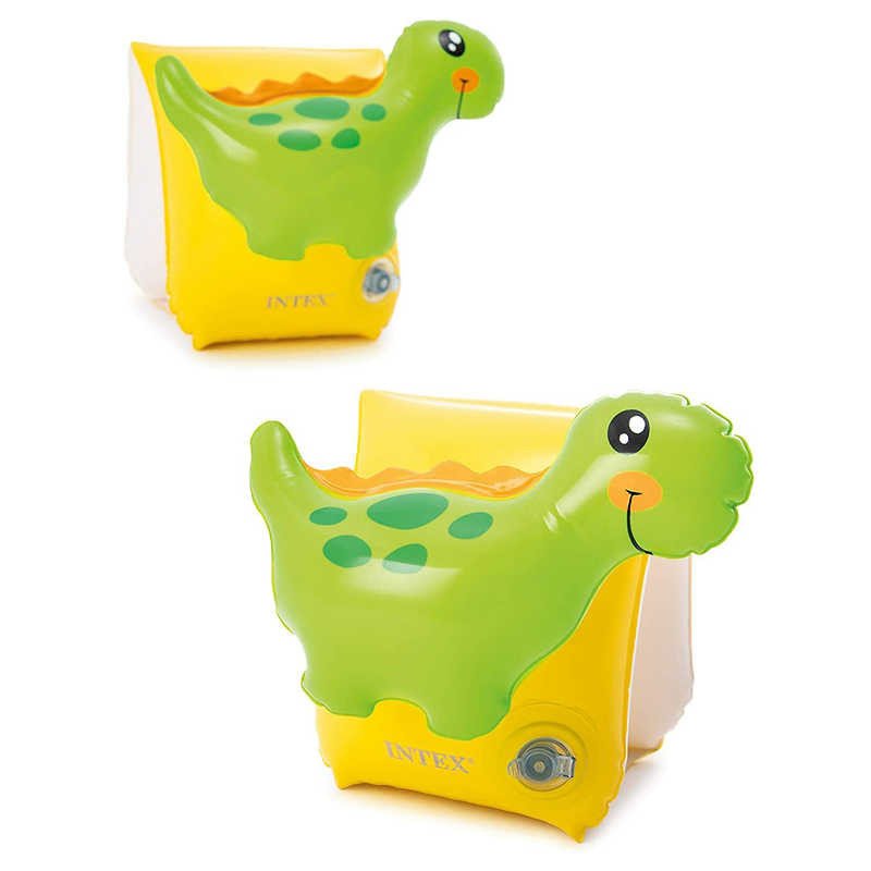 INTEX Nafukovací rukávky do vody Dino 23x20cm plavací kridélka 56664