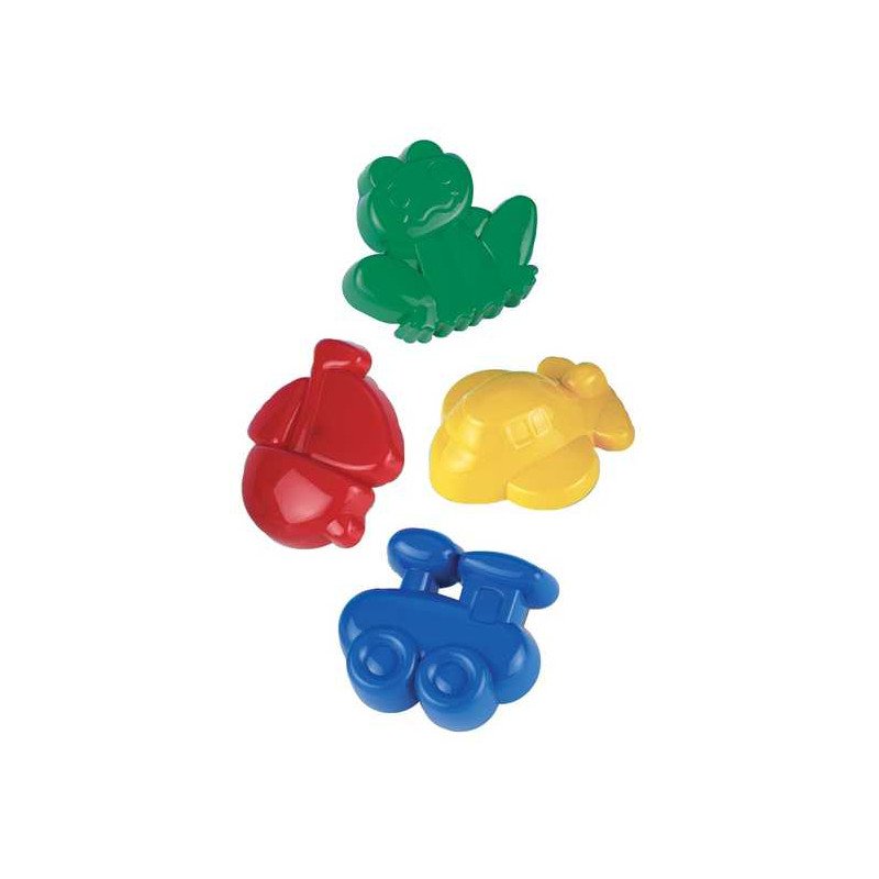 PL Formičky sada 4 ks na písek PLAST