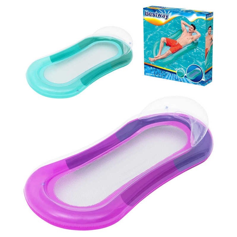 BESTWAY Nafukovací lehátko Aqua Lounge matrace na vodu 2 barvy 43103