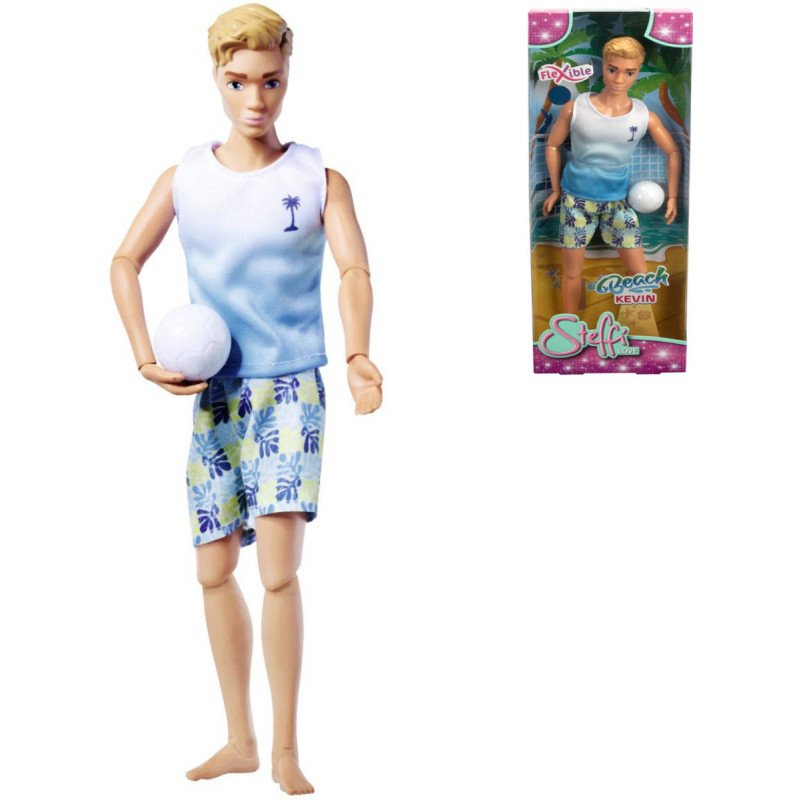 SIMBA Steffi Love panenka Kevin Beach plážový panák set s míčem