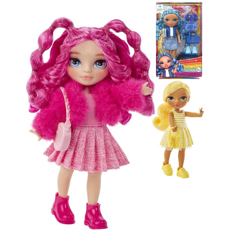 RAINBOW HIGH Malá sestrička fashion panenka s doplňky 6 druhů