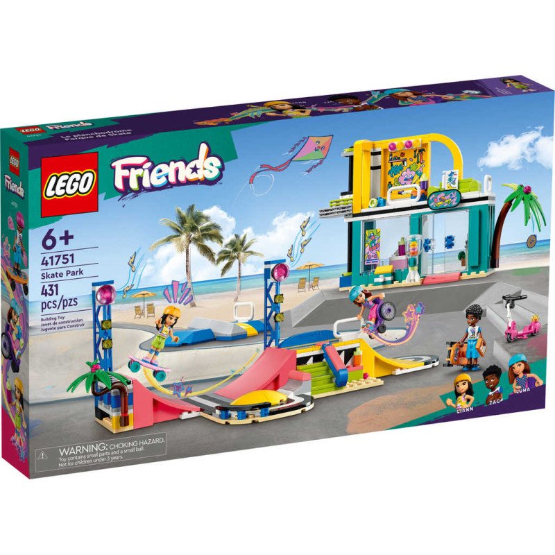 LEGO FRIENDS Skatepark 41751 STAVEBNICE