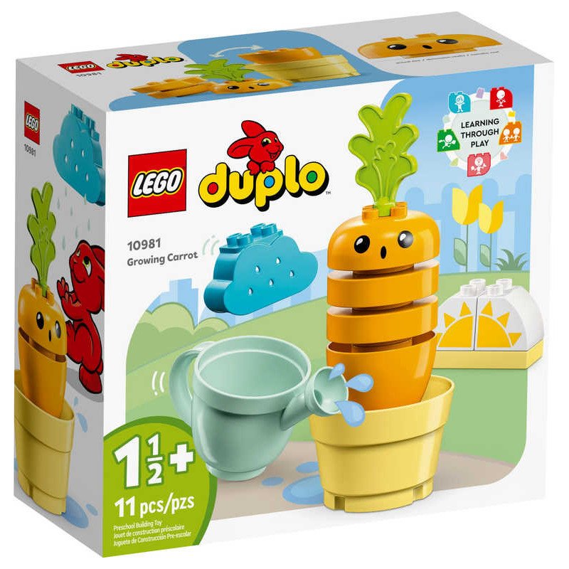 LEGO DUPLO Pěstování mrkve 10981 STAVEBNICE