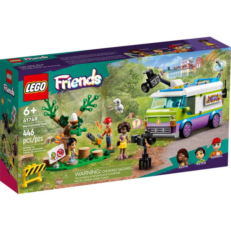 LEGO FRIENDS Novinárská dodávka 41749 STAVEBNICE