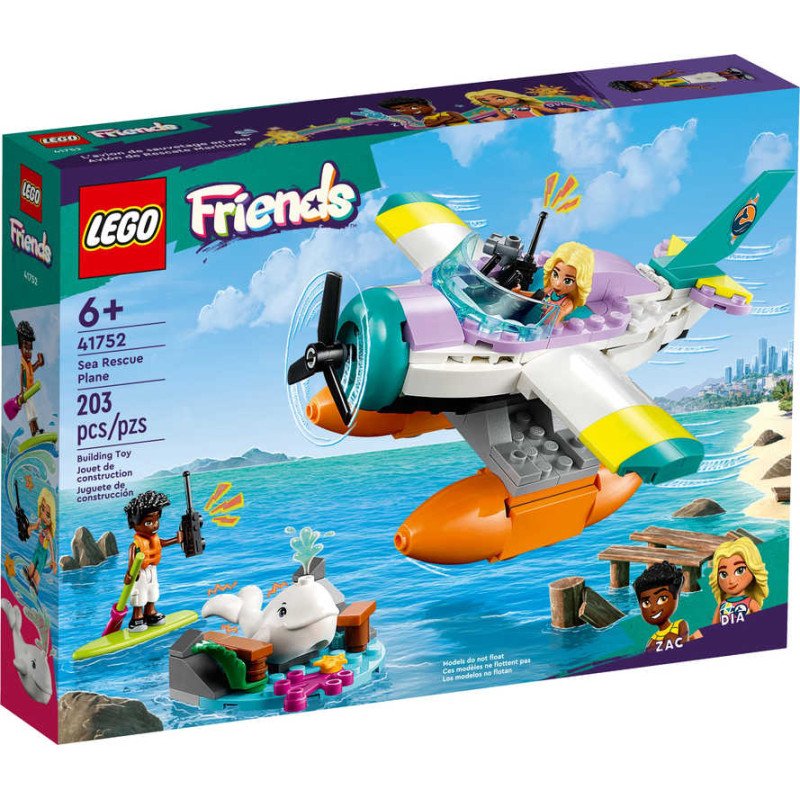 LEGO FRIENDS Záchranárský hydroplán 41752 STAVEBNICE