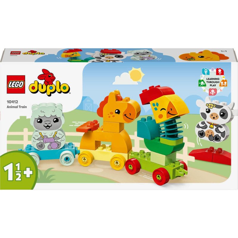 LEGO DUPLO Vláček se zvírátky 10412 STAVEBNICE