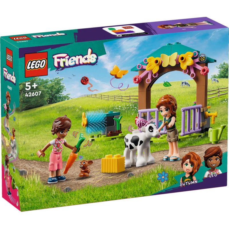 LEGO FRIENDS Autumn a její stáj pro telátko 42607 STAVEBNICE