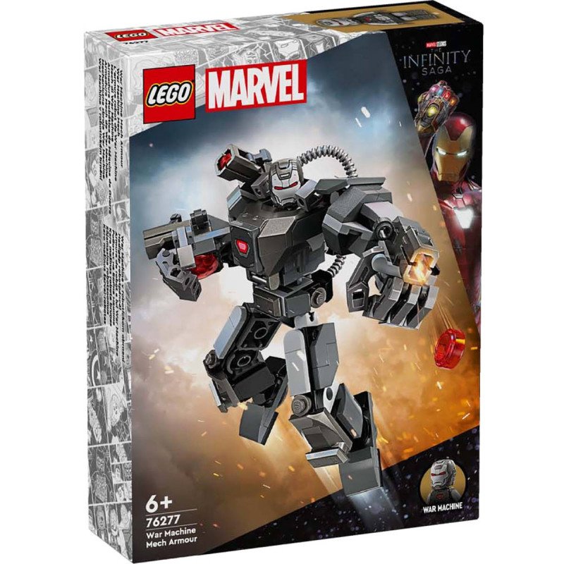 LEGO MARVEL War Machine v robotickém brnění 76277 STAVEBNICE