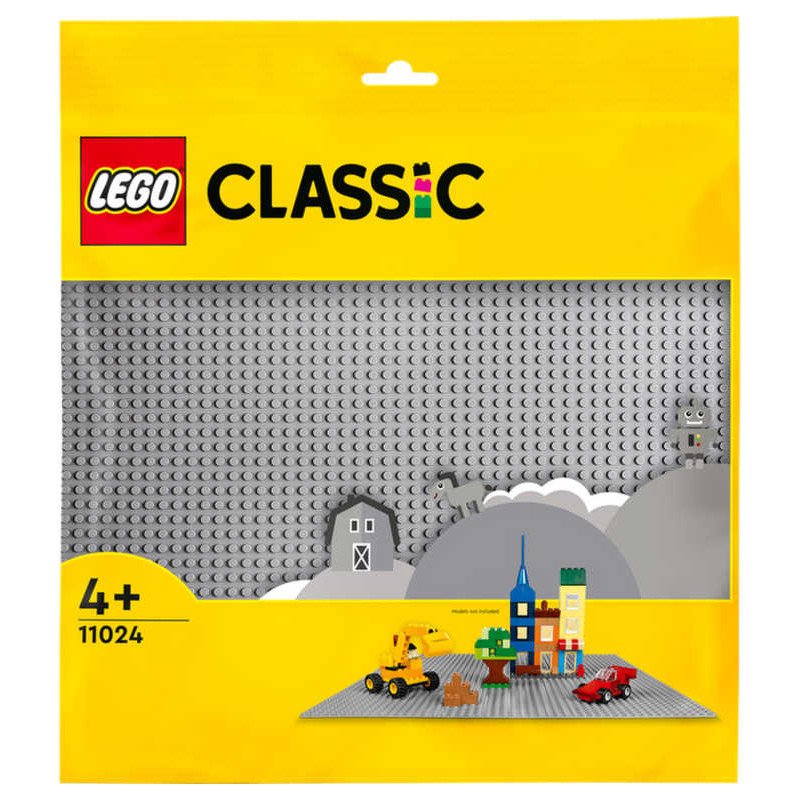 LEGO CLASSIC Podložka šedá ke stavebnicím 38x38cm 11024