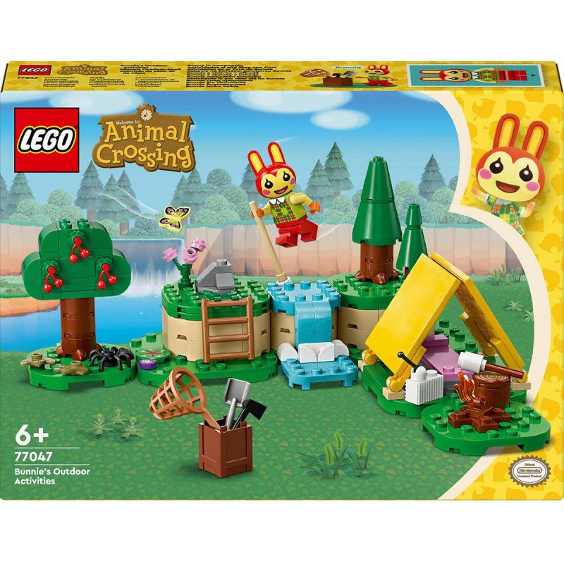 LEGO ANIMAL CROSSING Bunnie a aktivity v prírodě 77047 STAVEBNICE