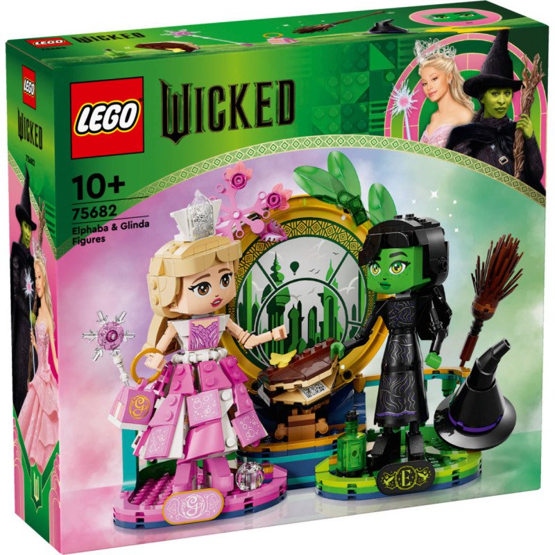 LEGO WICKED Figurky Elphaby a Glindy 75682 STAVEBNICE