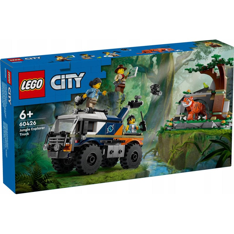 LEGO CITY Auto terénní vůz na průzkum džungle 60426 STAVEBNICE