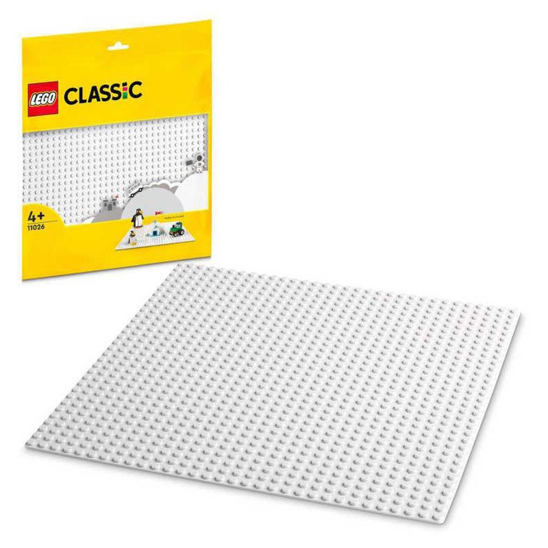 LEGO Podložka bílá ke stavebnicím 25x25cm 11026