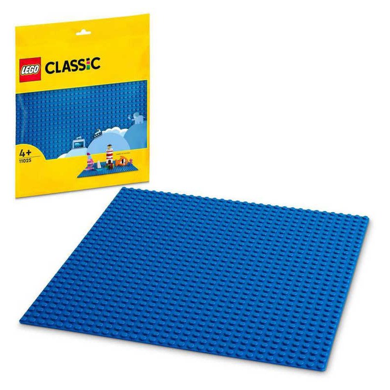 LEGO Podložka modrá ke stavebnicím 25x25cm 11025