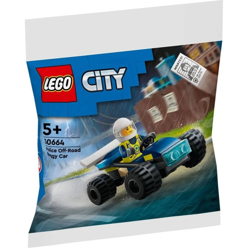 LEGO CITY Auto policejní terénní bugina 30664 STAVEBNICE