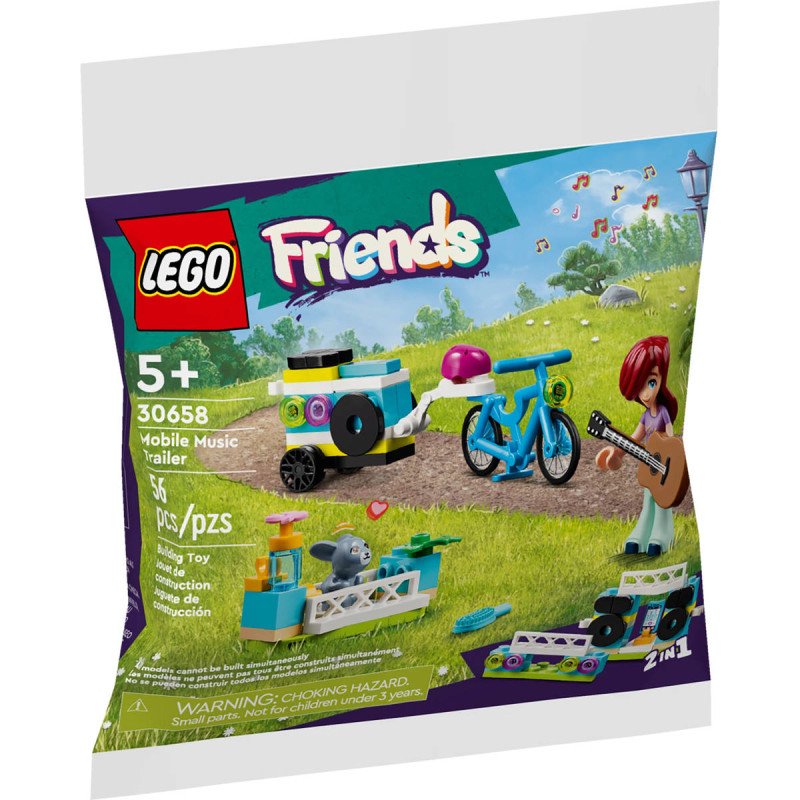 LEGO FRIENDS Pojízdný hudební prívěs 2v1 30658 STAVEBNICE