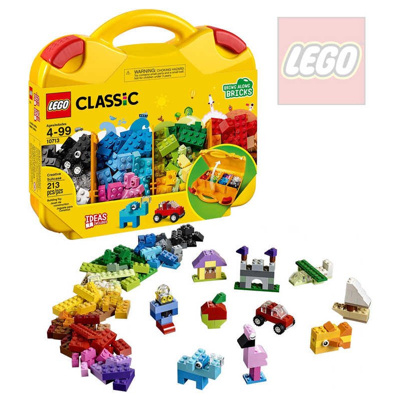 LEGO CLASSIC Kreativní kufrík STAVEBNICE 10713