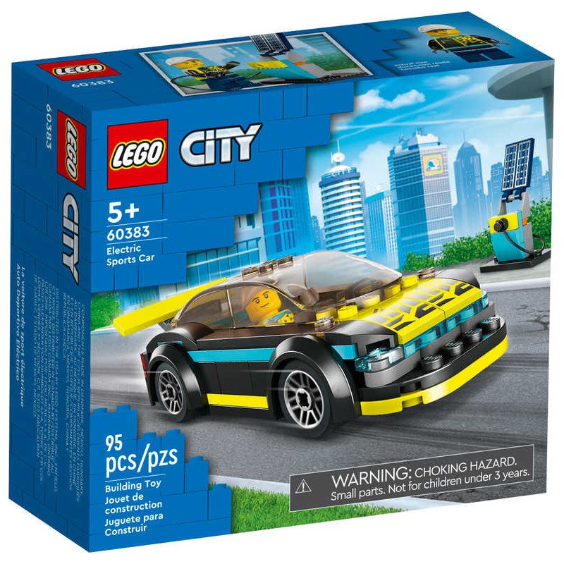 LEGO CITY Elektrické sportovní auto 60383 STAVEBNICE