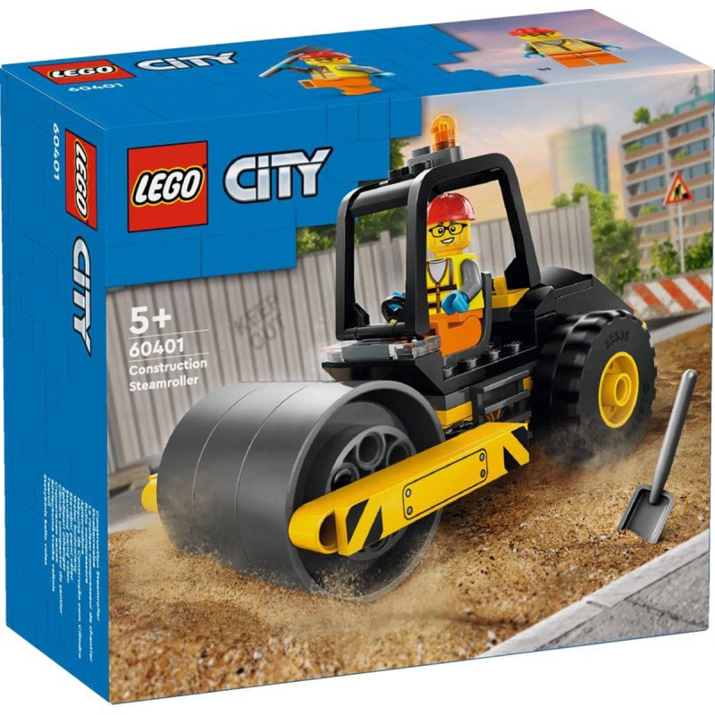 LEGO CITY Stavební parní válec 60401 STAVEBNICE