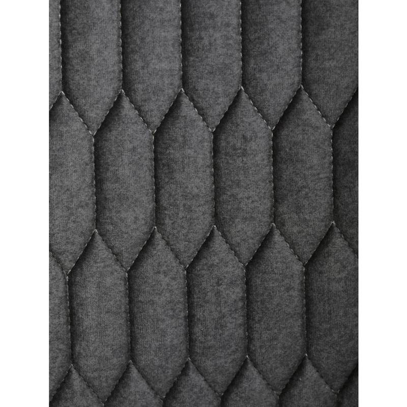 Autronic - Židle jídelní, šedá látka, černý kov - DCL-X7018 GREY2 AKCE