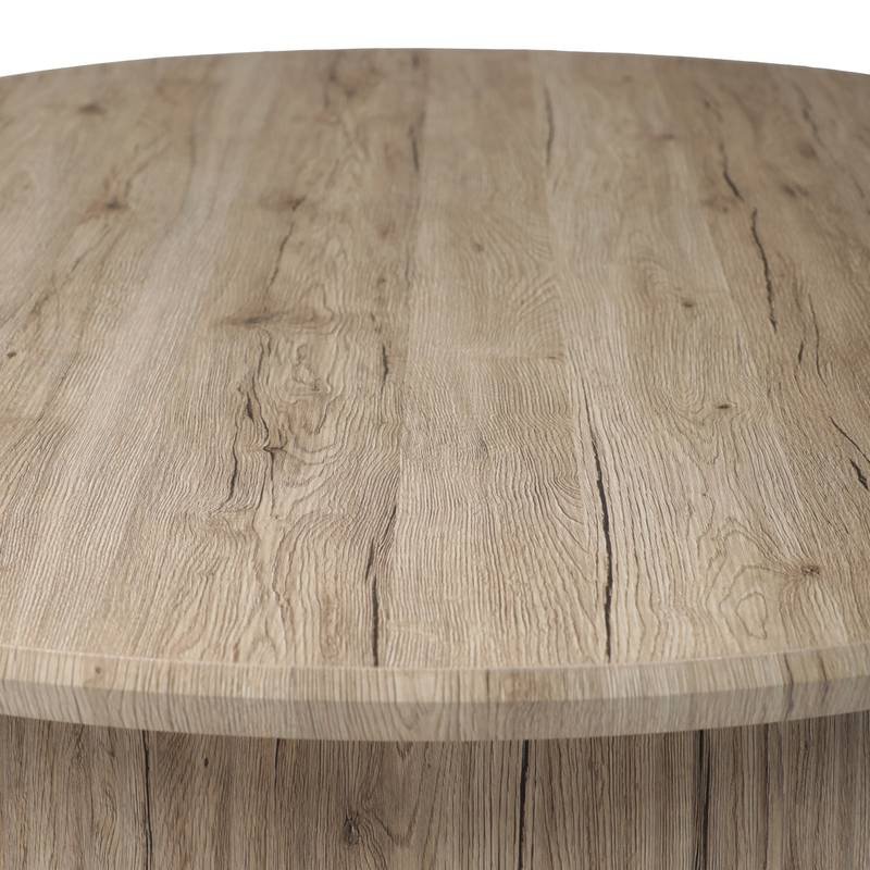 Autronic - Stůl jídelní, 200x100x76 cm, MDF deska, 3D dekor dub san remo. - HT-W1578 SRE NOVINKA