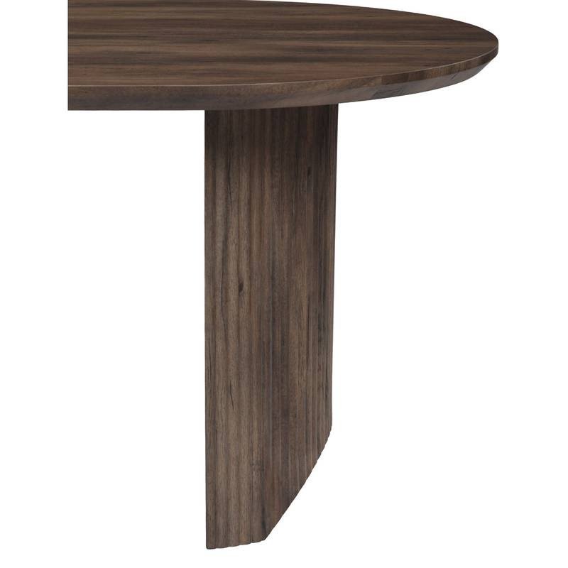 Autronic - Stůl jídelní, 200x100x77 cm, MDF deska, 3D dekor ořech. - HT-W1578 WAL NOVINKA