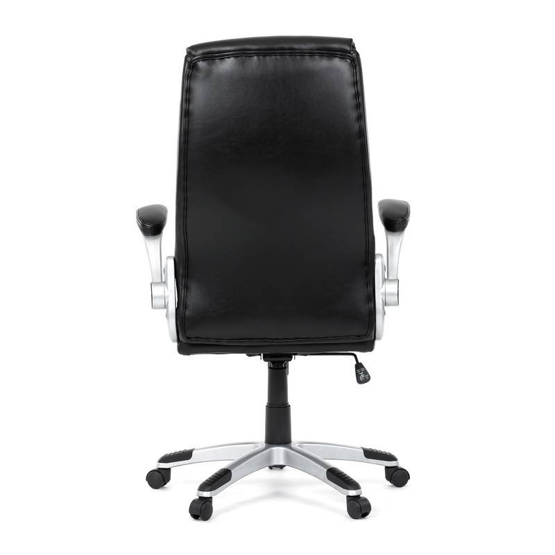 Autronic - Křeslo kancelářské, černá ekokůže, houpací mechanismus - KA-F1218 BK NOVINKA