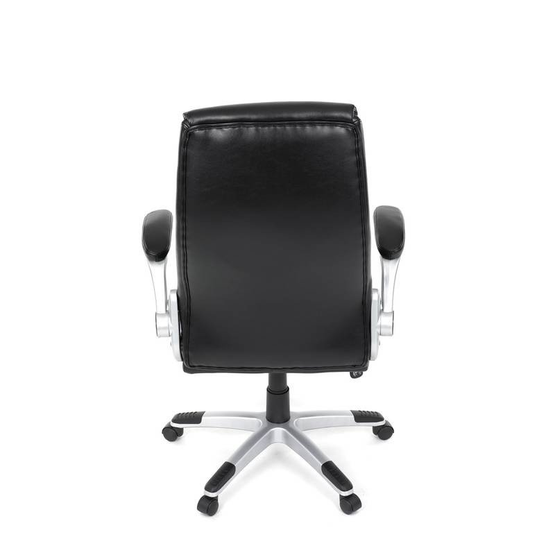 Autronic - Křeslo kancelářské, černá ekokůže, houpací mechanismus - KA-F1218 BK NOVINKA