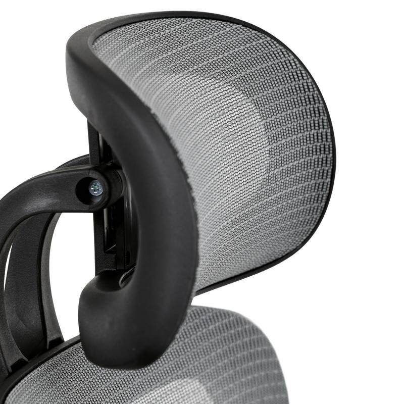 Autronic - Kancelářská židle, šedá síťovina, černý plast, kolečka na tvrdé podlahy - KA-K2080 GREY AKCE